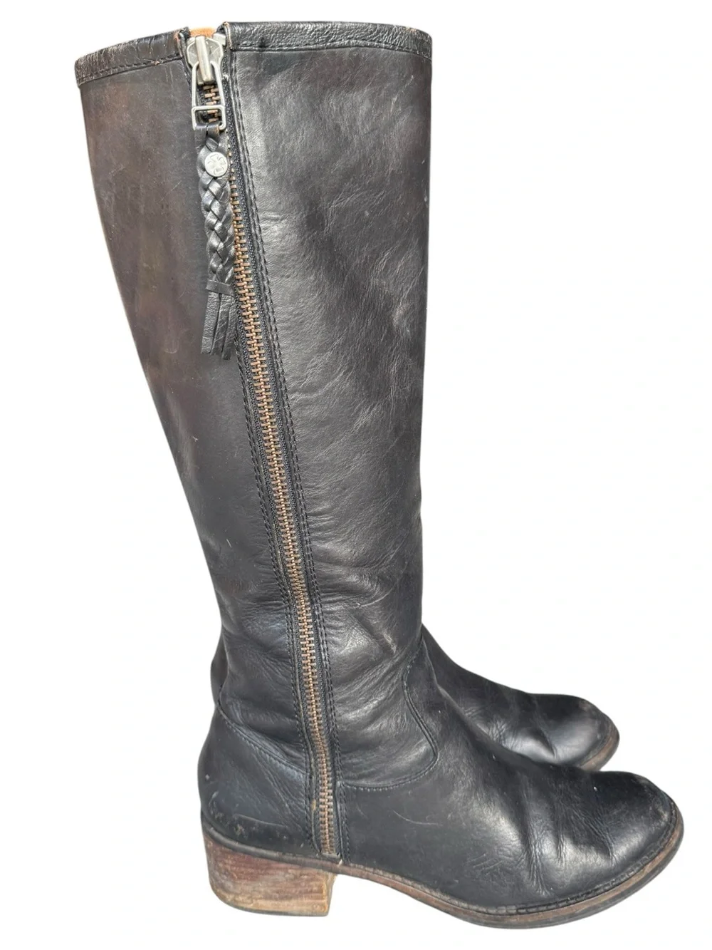 || LUCKY BRAND || KNEE HIGH ALL LEATHER BOOTS